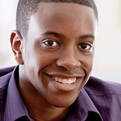 Young man with gorgeous smile